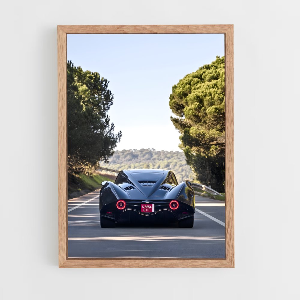 Poster Route Ébène – affiche Hispano Suiza (vue 4)